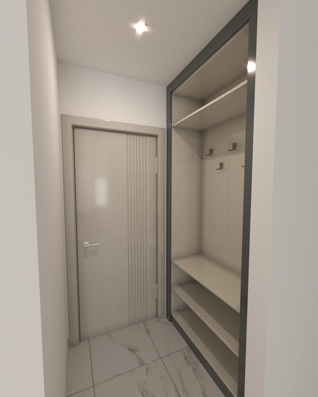 Arıkan İnşaat – giris wc vestiyer iç